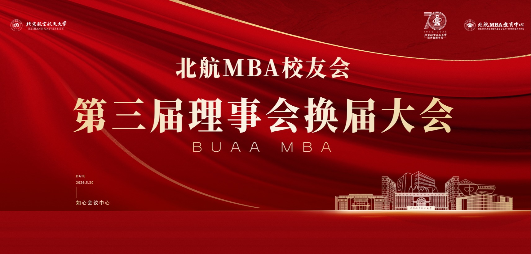 北航MBA校友会第三届理事会换届大会